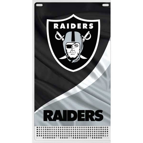 NFL Las Vegas Raiders Xbox Series S Console Skin